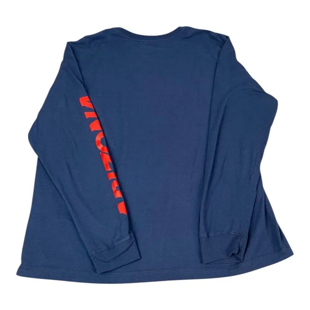 Arizona Wildcats Men’s Nike Longsleeve T-Shirt, Blue, Size XL